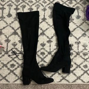 Knee high aldo black boots